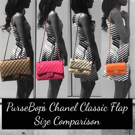 chanel bag cf mini|chanel bag size comparison.